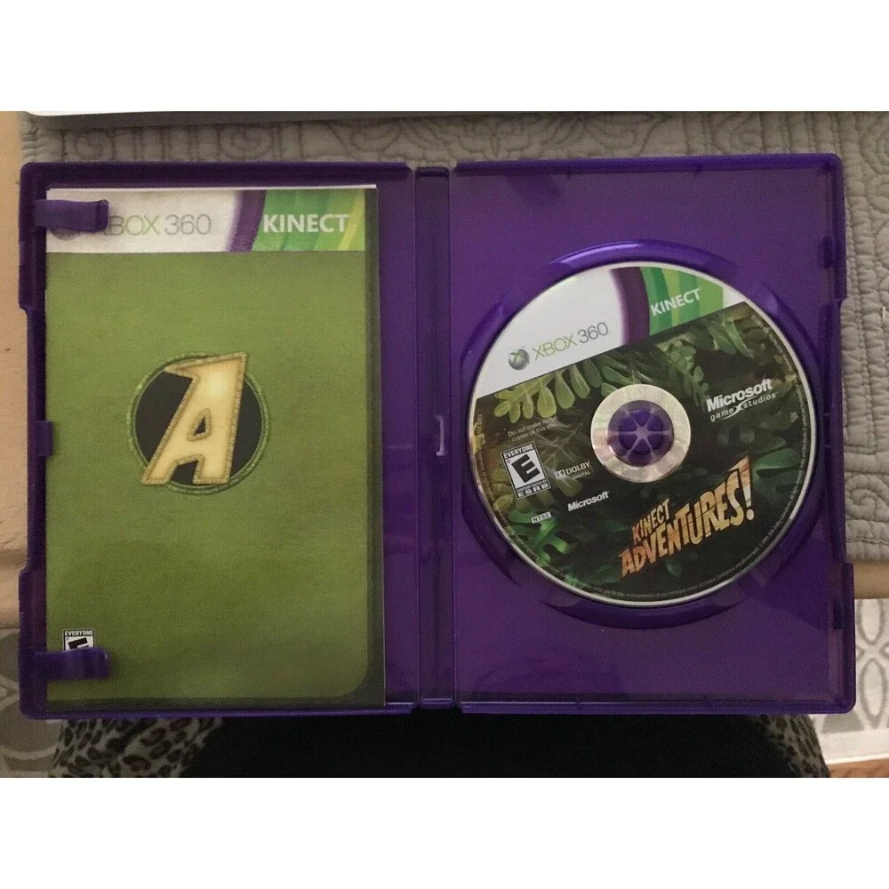 Microsoft Kinect Adventures Xbox 360 Game complete
